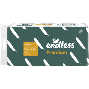 υγειας - χαρτικα - Endless Premium 8 ρολα 190g 2φυλλο Χαρτιά Υγείας